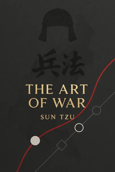 Cover art for The Art of War featuring Sun Tzu or thematic imagery representing ancient Chinese warfare and strategy