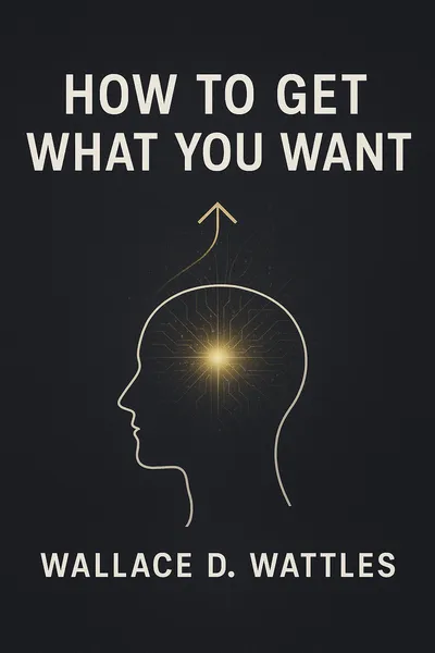 Cover art for How to Get What You Want, featuring modernized, abstract imagery representing focus, inner power, and manifestation.